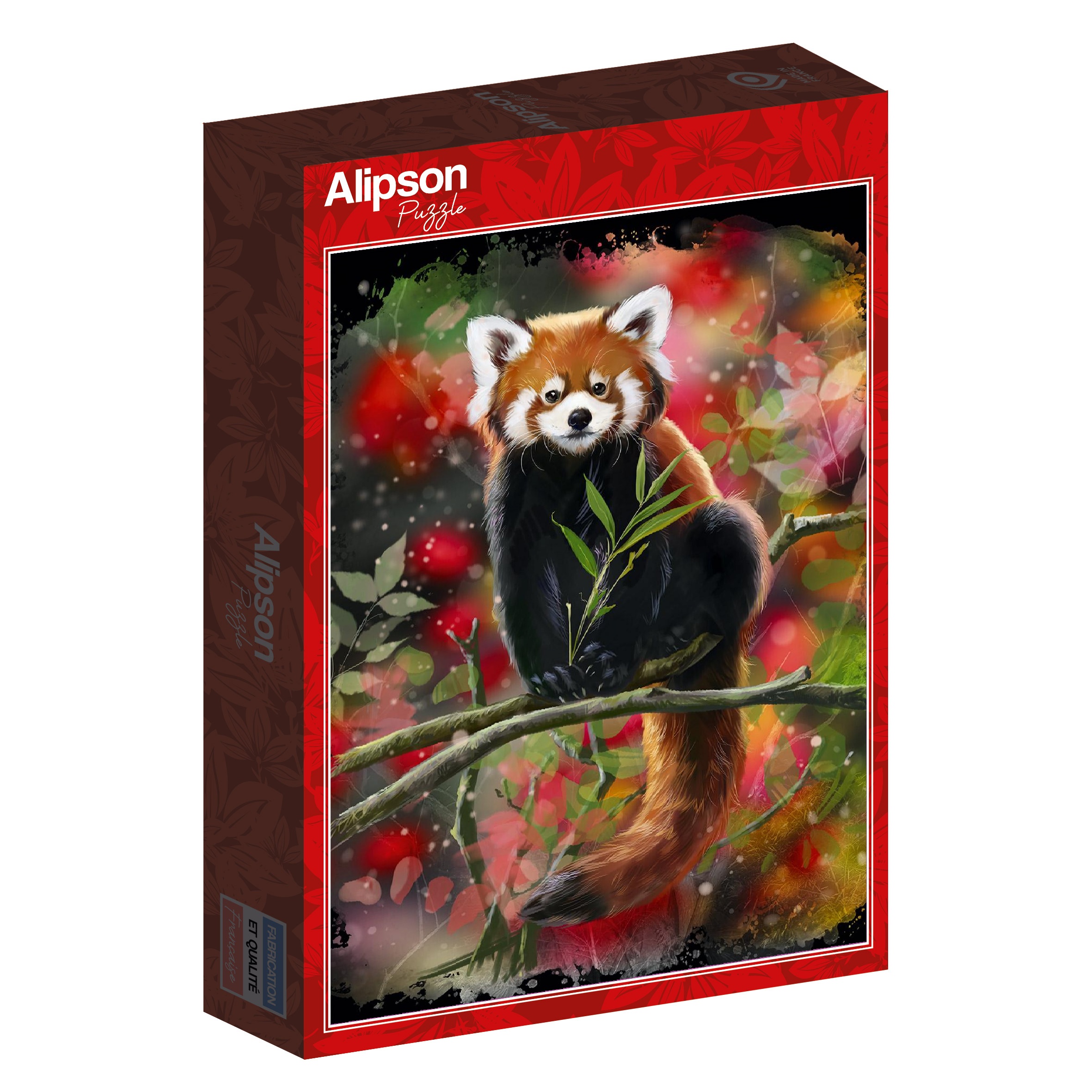 Red Panda sits on a Branch – 1000 Teile Puzzle