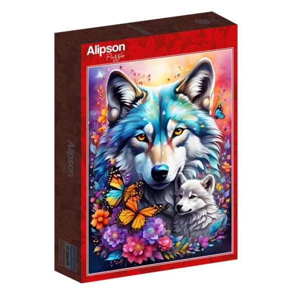 Wolves - Maternal Love Collection  - 1000 Teile Puzzle – Bild 2