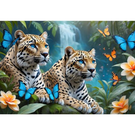 Two Leopards - 1000 Teile Puzzle