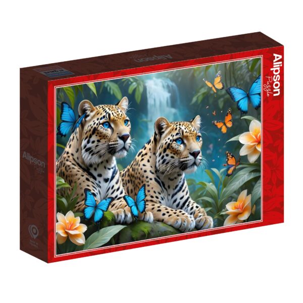 Two Leopards - 1000 Teile Puzzle – Bild 2