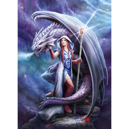 Anne Stokes - Dragon Mage - 1000 Teile Puzzle