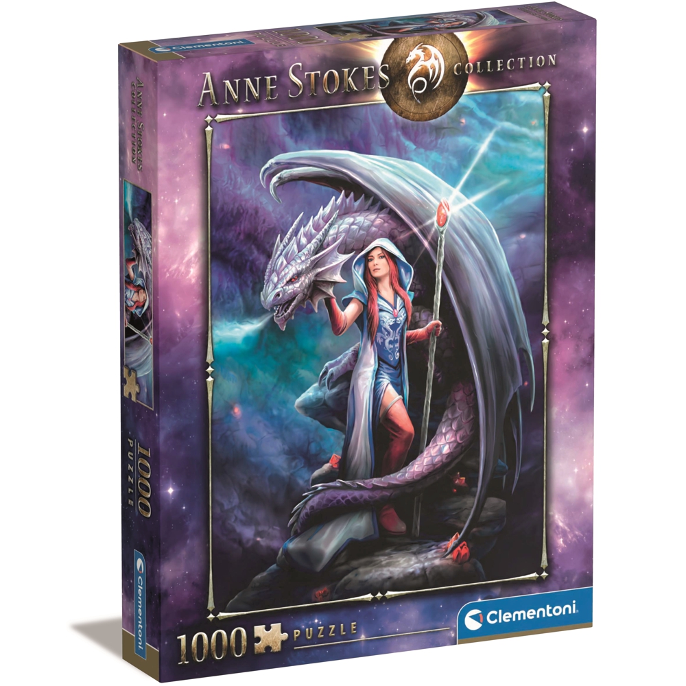 Anne Stokes – Dragon Mage – 1000 Teile Puzzle