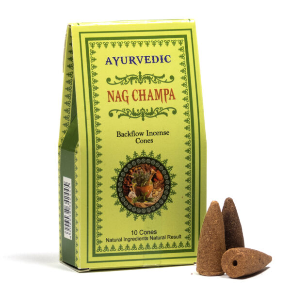 Ayurveda Nag Champa Backflow Räucherkegel