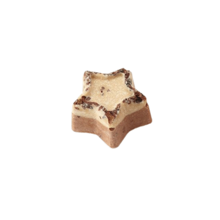 Badepraline Stern Vanillekipferl