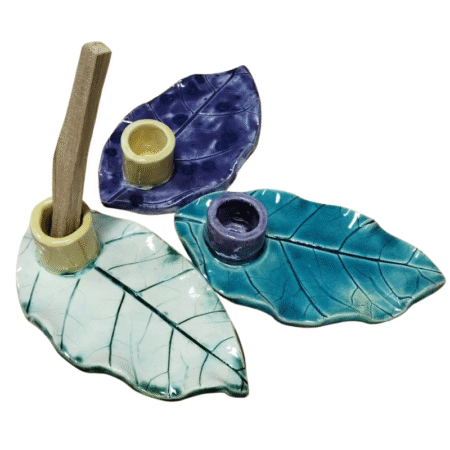 Räucherhalter Blatt