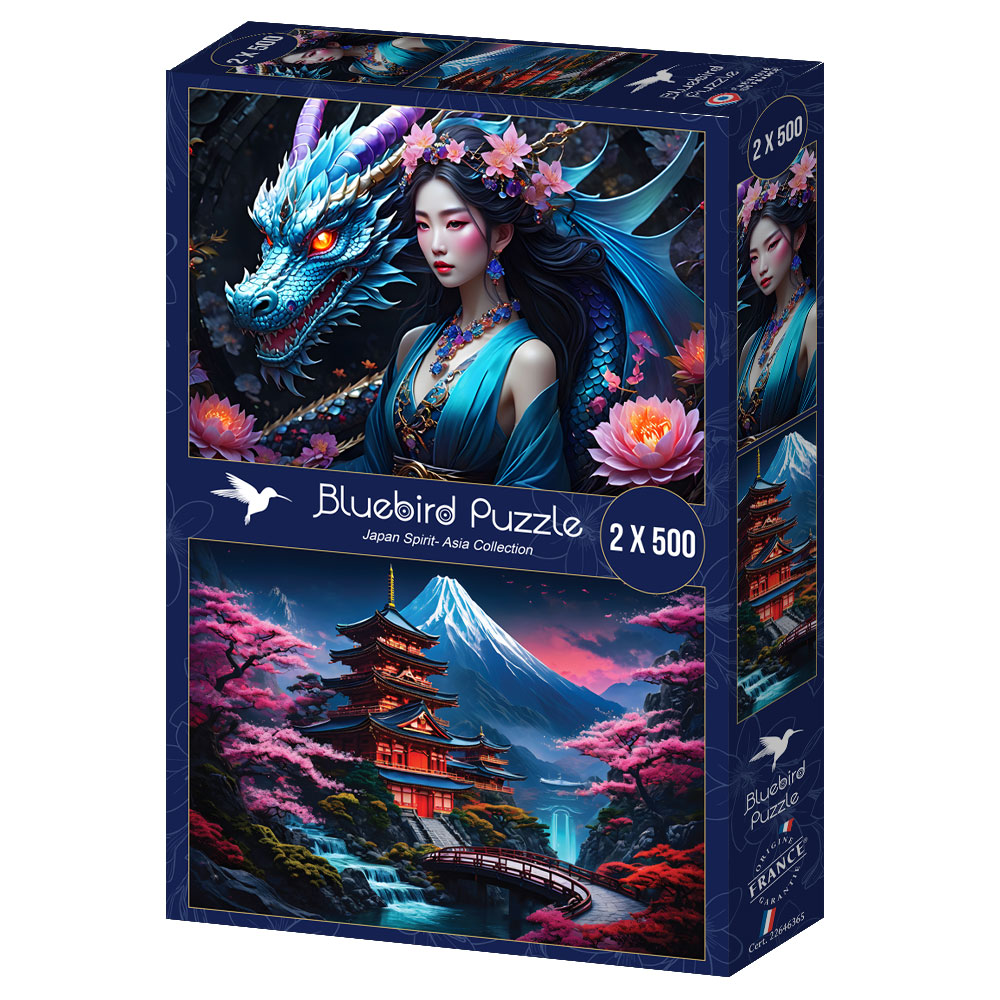 Japan Spirit – Asia Collection  – 2x 500 Teile Puzzle