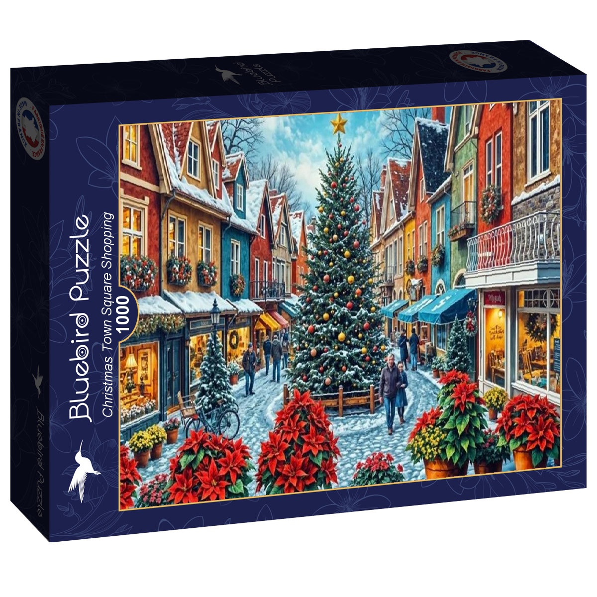Christmas Town Square Shopping – 1000 Teile Puzzle
