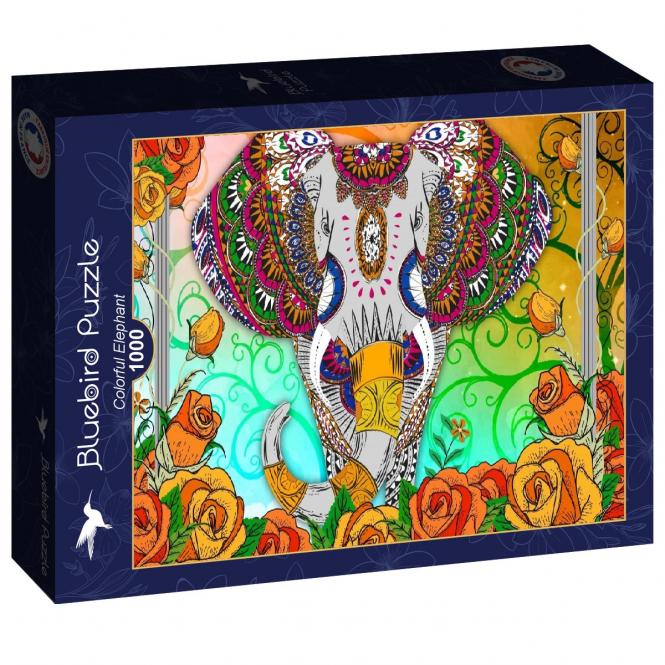 Colorful Elephant – 1000 Teile Puzzle