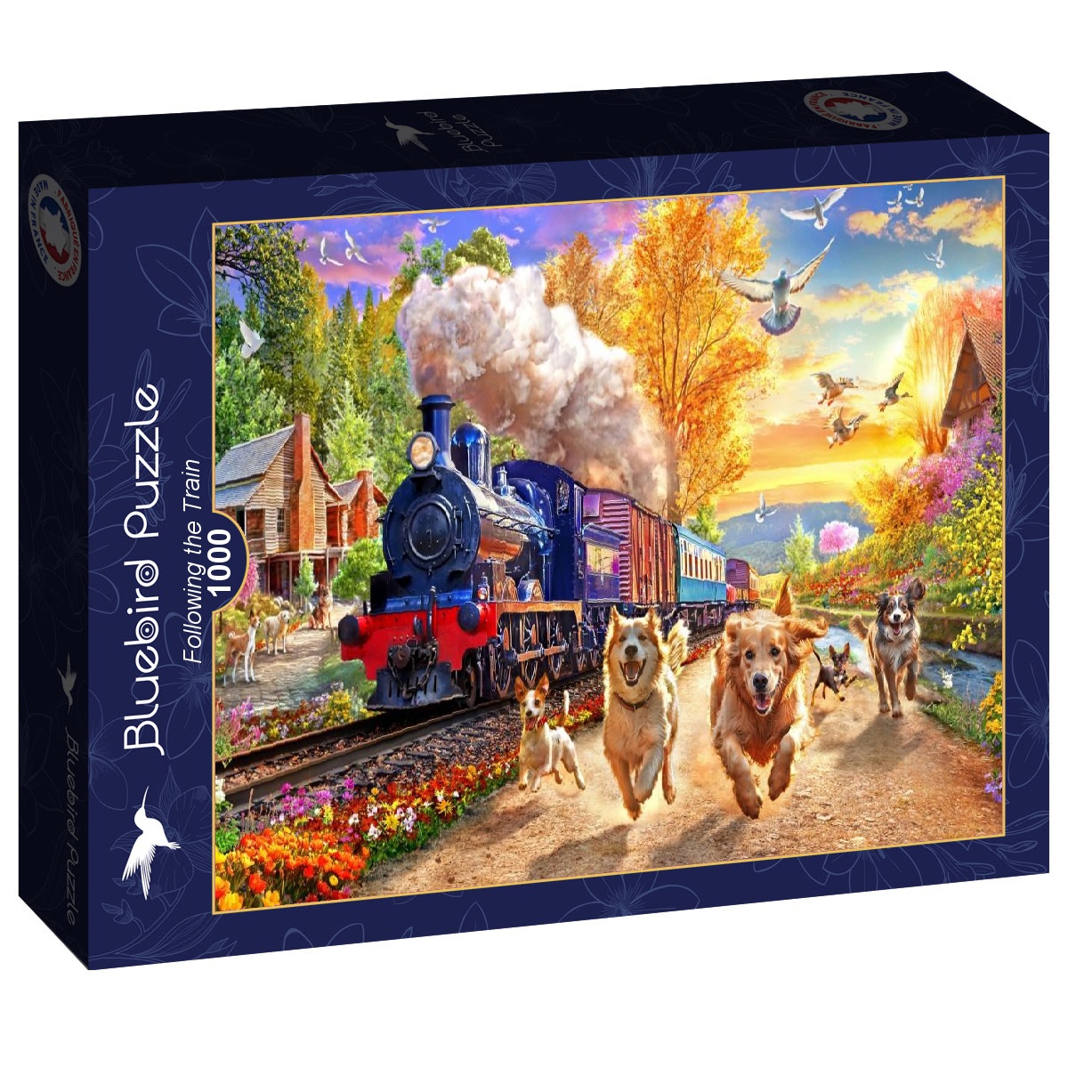 Following the Train – 1000 Teile Puzzle