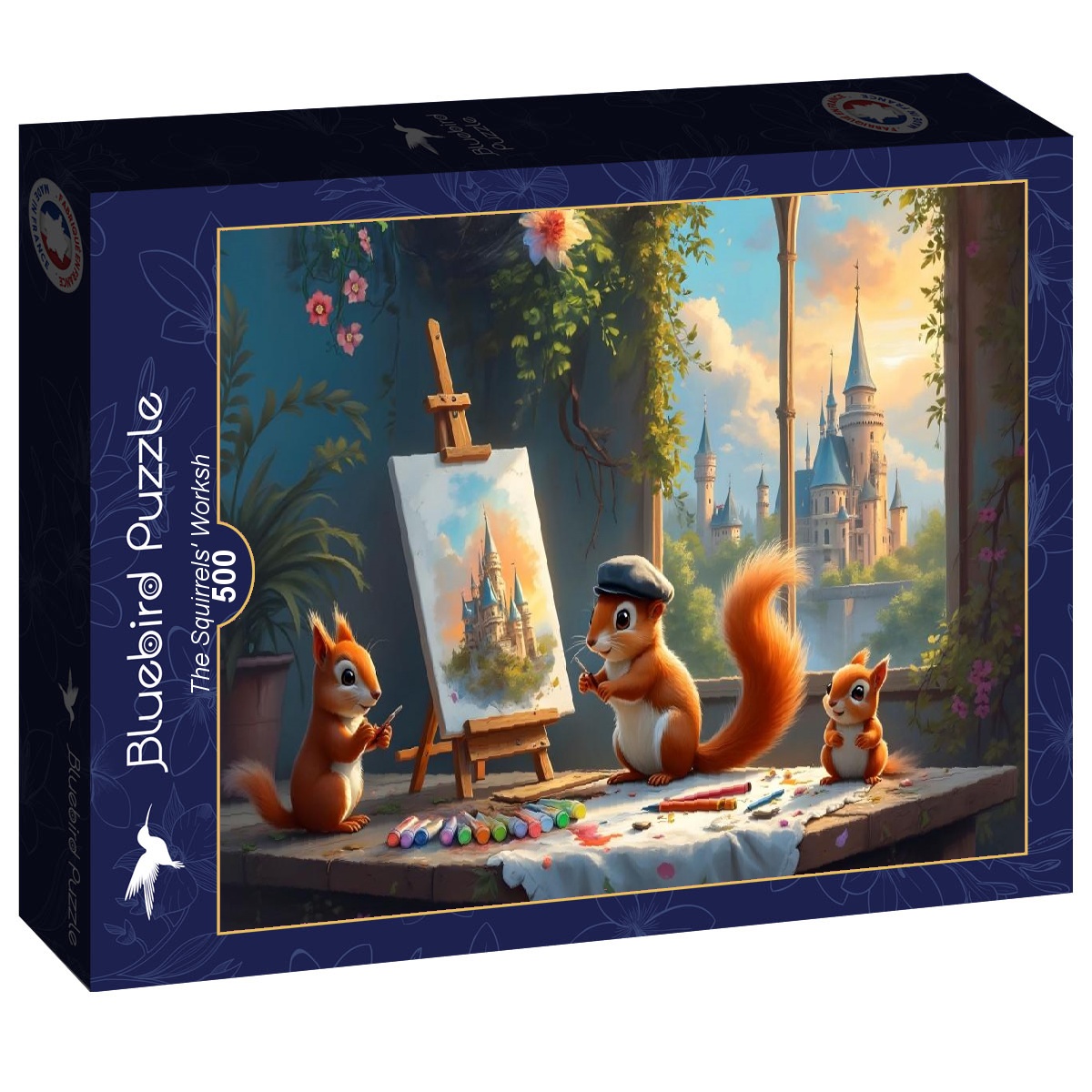 The Squirrel´s Workshop – 500 Teile Puzzle