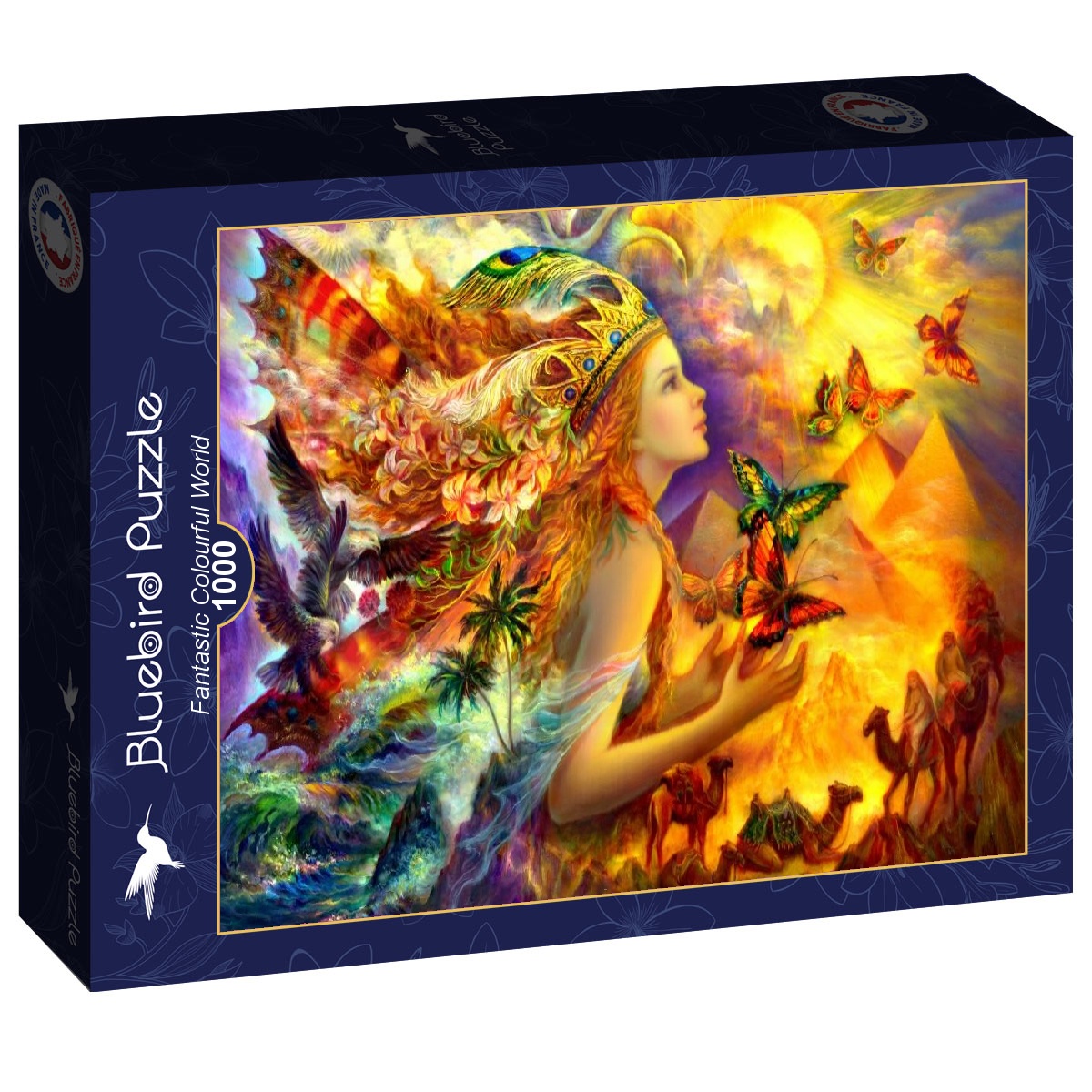 Fantastic Colourful World – 1000 Teile Puzzle