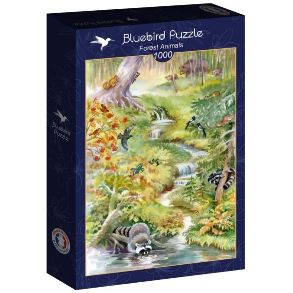 Forest Animals  - 1000 Teile Puzzle – Bild 2