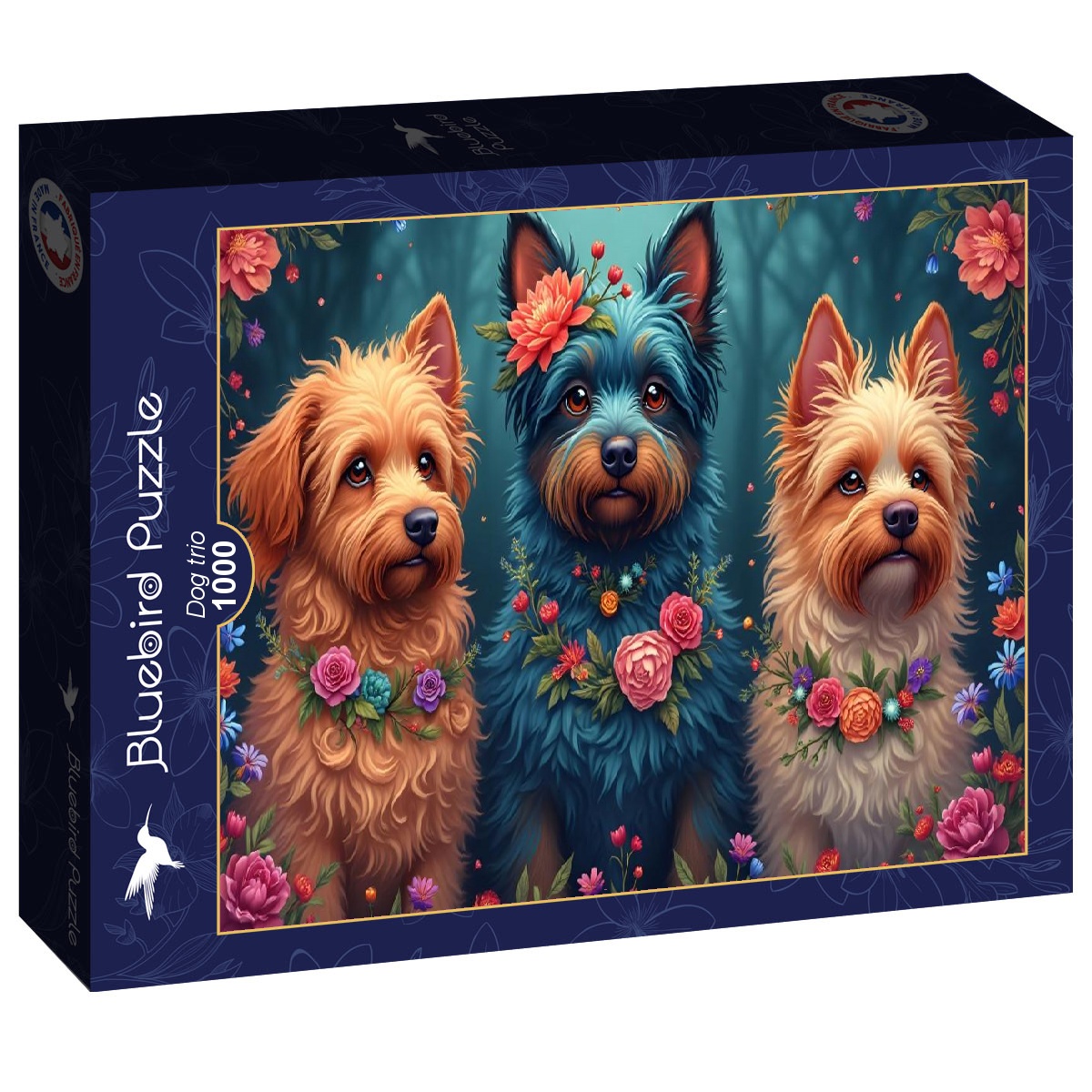 Dog Trio – 1000 Teile Puzzle