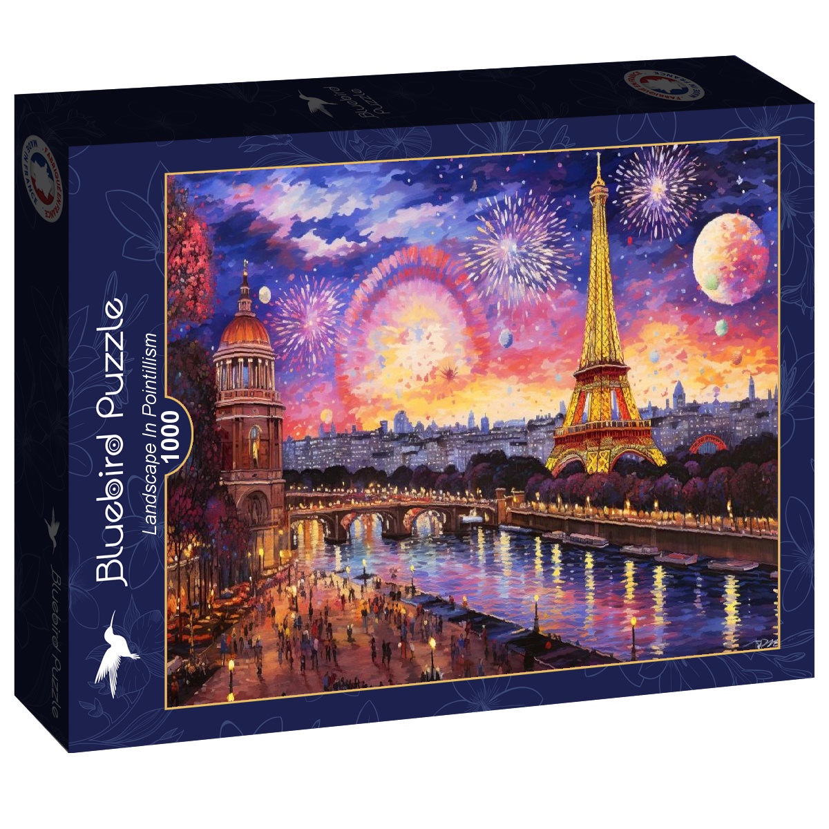 Landscape in Pointillism – 1000 Teile Puzzle