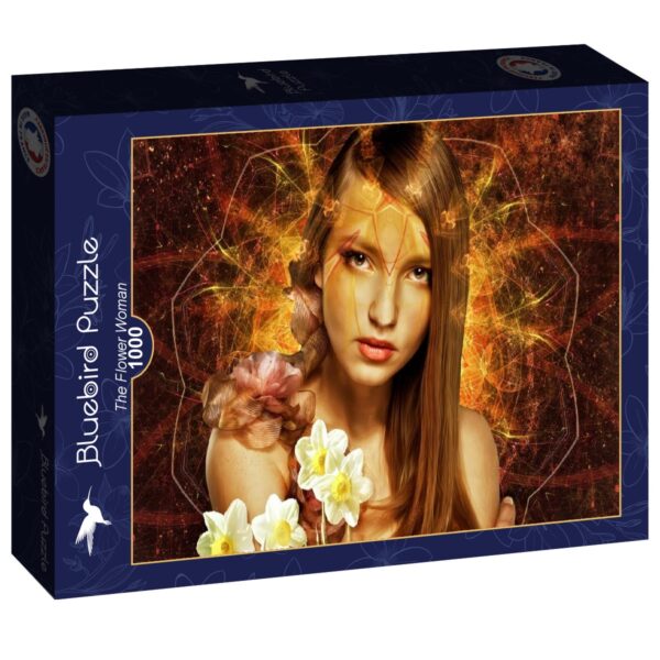 The Flower Woman - 1000 Teile Puzzle – Bild 2
