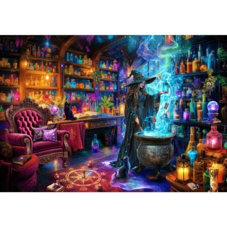 The Witch's Lair - 1000 Teile Puzzle