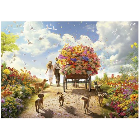 Carrying Flowers - 1000 Teile Puzzle