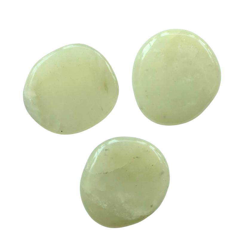 China Jade (Serpentin) Chakrastein