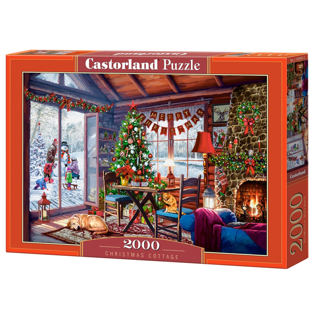 Christmas Cottage – 2000 Teile Puzzle