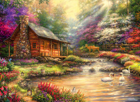 Brookside Retreat - 4000 Teile Puzzle