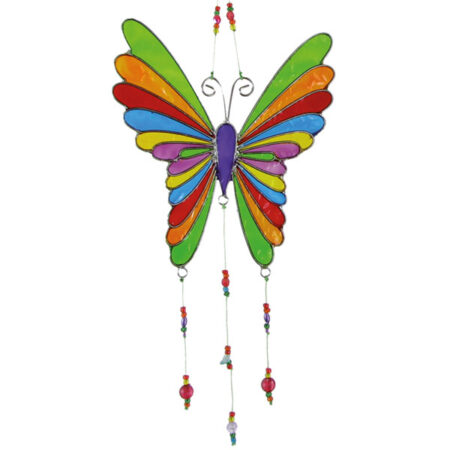 Bunter Schmetterling Suncatcher