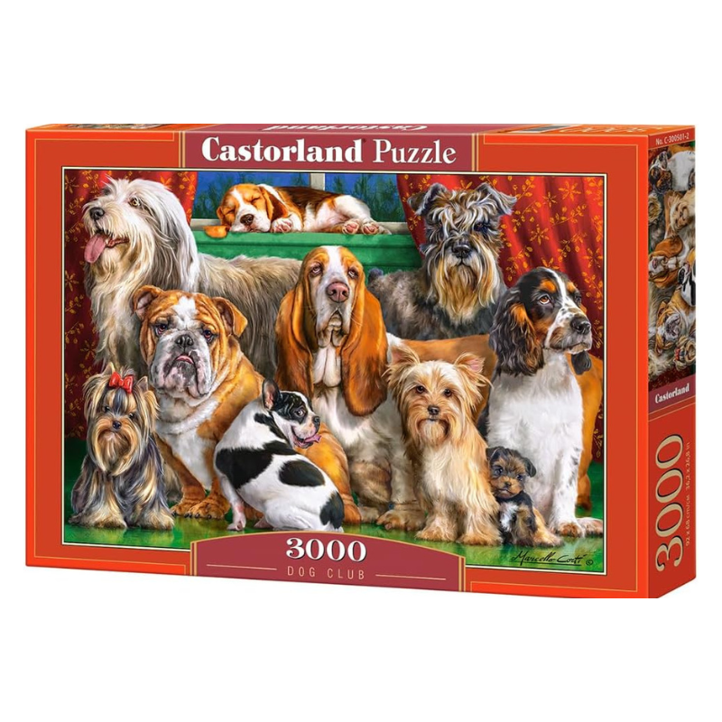 Dog Club – 3000 Teile Puzzle