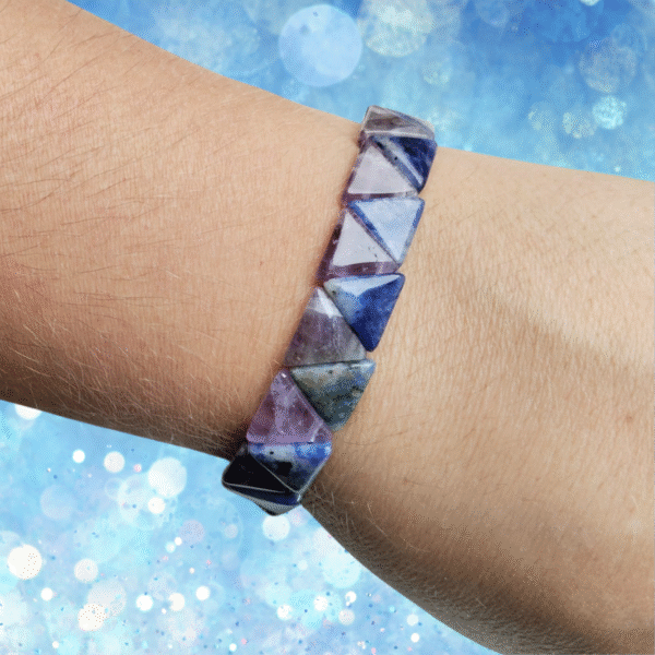 Stein Armband - Dreiecke – Bild 3