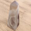Druzy-Achat Obelisk – Bild 3