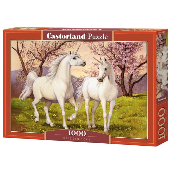 Unicorn Love - 1000 Teile Puzzle – Bild 2