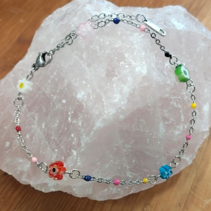 Millefiori Fußkettchen