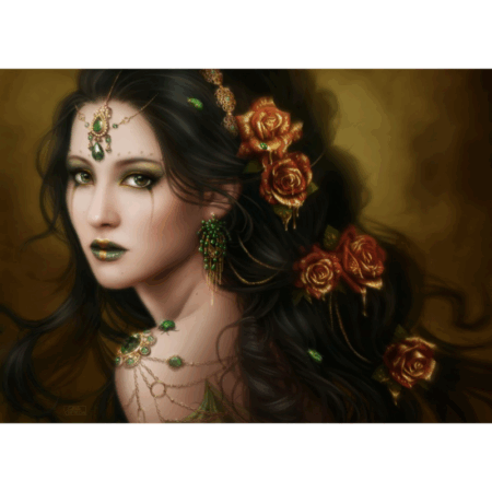 Golden Rose - 1000 Teile Puzzle