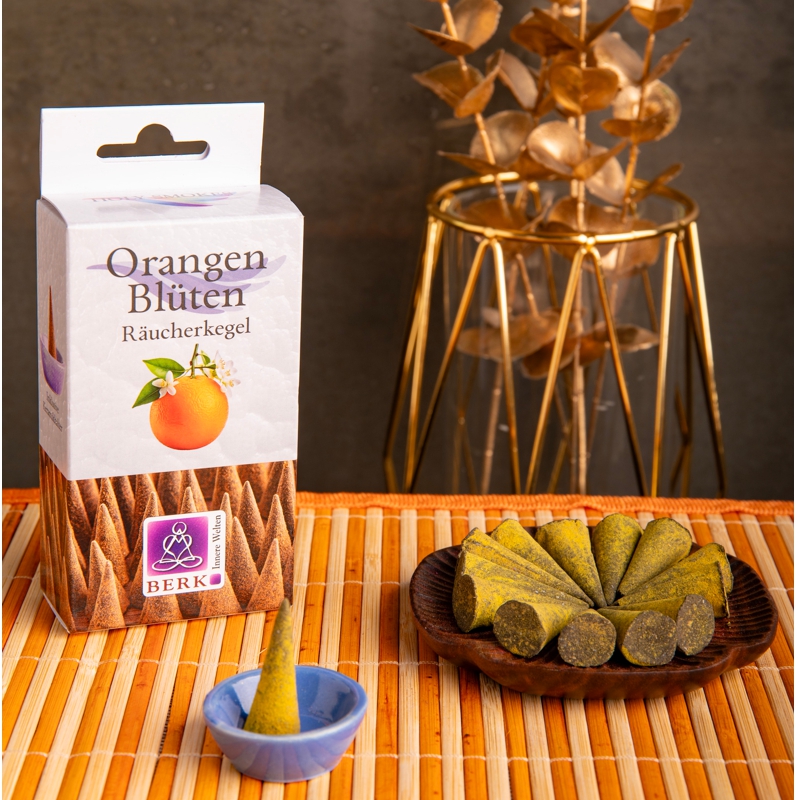 Orangenblüten Räucherkegel
