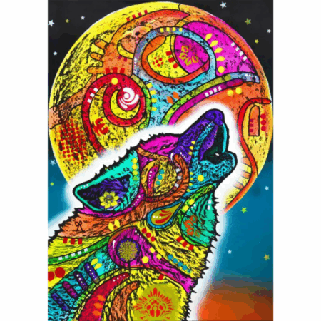 Howling wolf - 1000 Teile Puzzle