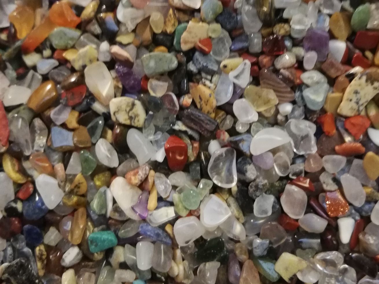 Trommelsteine - Bunter Mix micro