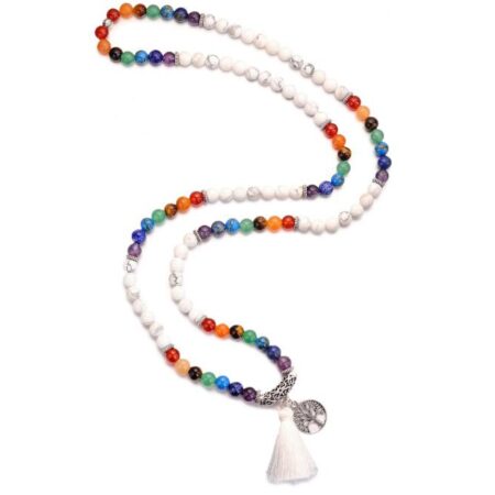 Regenbogen Magnesit Stein-Mala