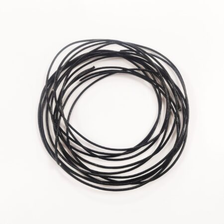 Lederband schwarz