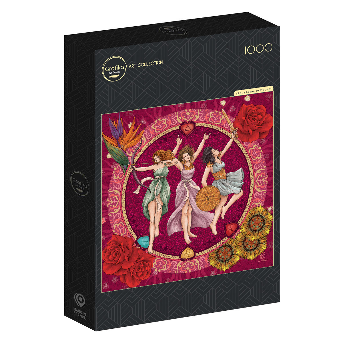 Les signes de feu en Astrologie – 1000 Teile Puzzle