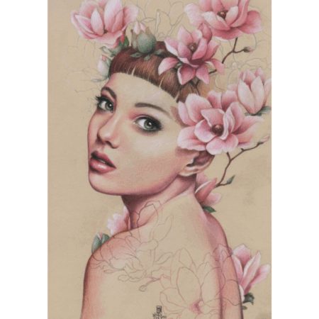 Magnolias - 1000 Teile Puzzle