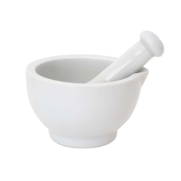 Mörser aus Porzellan 15 cm