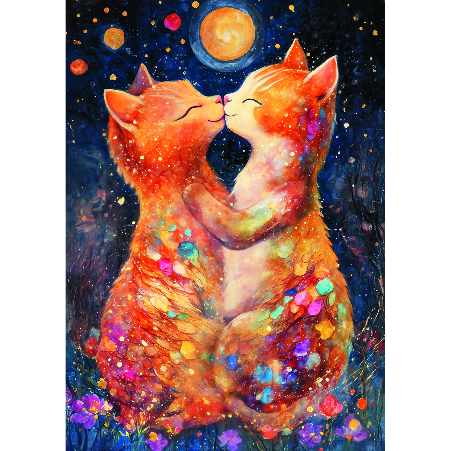 Moonlight Kiss - 500 Teile Puzzle