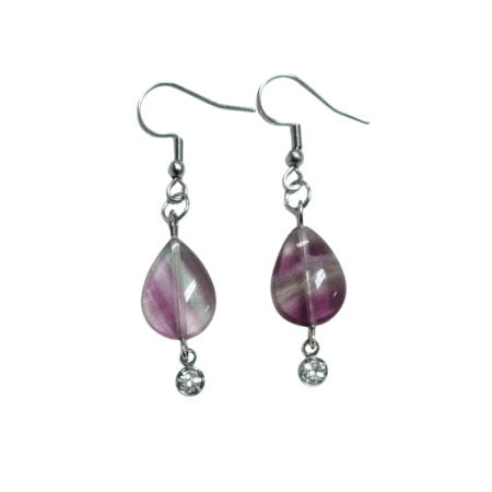 Stein Ohrhaken - Fairy Teardrop