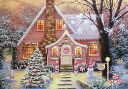 Sugar Plum Cottage - 1000 Teile Puzzle