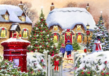 Winter Cottage - 1000 Teile Puzzle