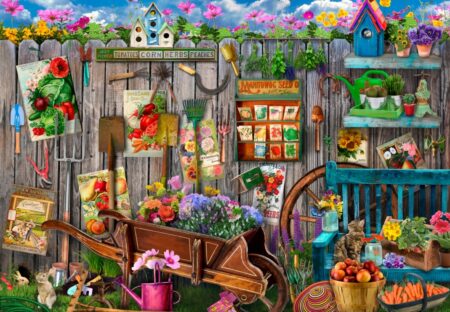 Gartenzaun - 1000 Teile Puzzle