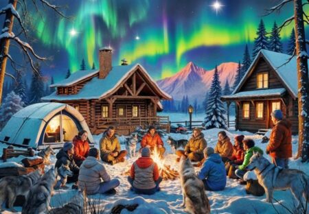 Unter dem Polarlicht - 1000 Teile Puzzle