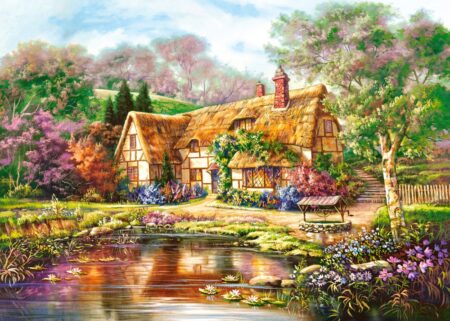 Twilight at Woodgreen Pond - 3000 Teile Puzzle
