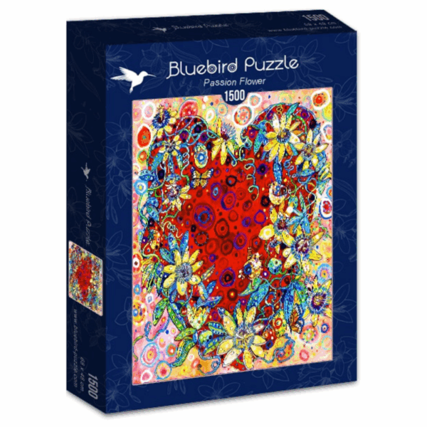 Passion Flower - 1500 Teile Puzzle – Bild 2