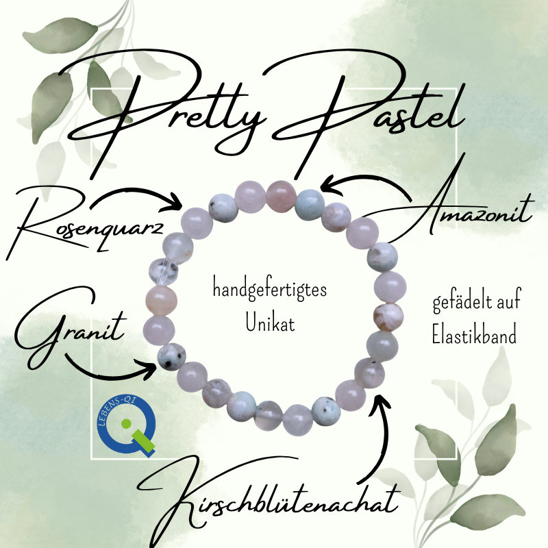 Stein Armband – Pretty Pastel