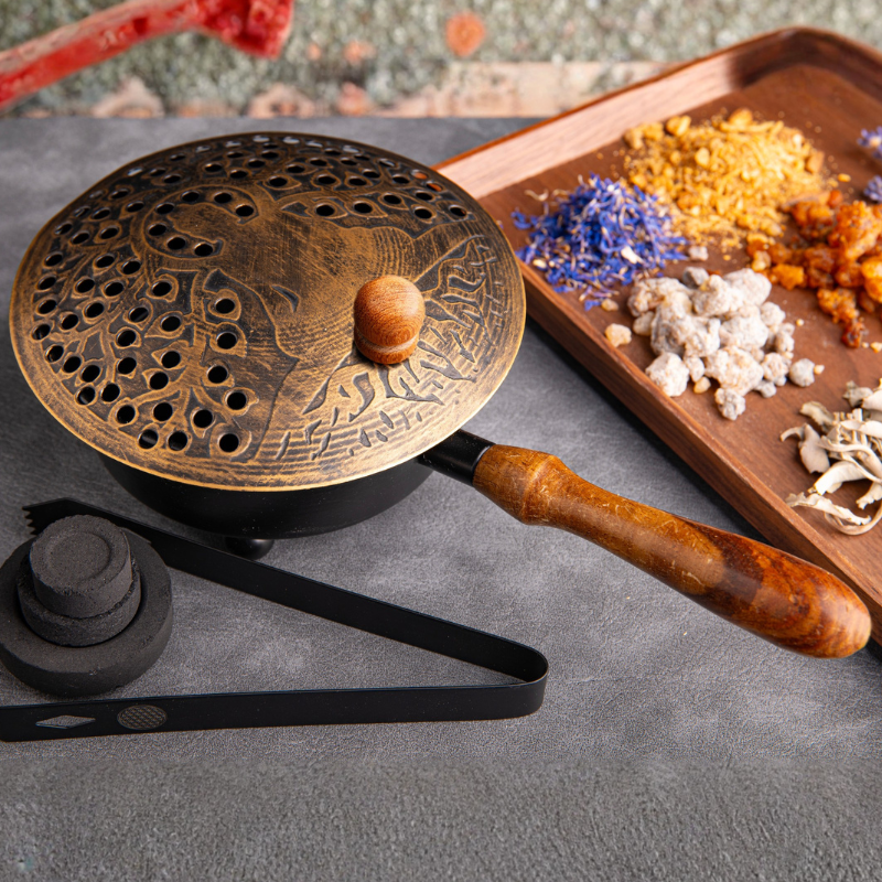 Räucherpfanne Buddha – Bild 2