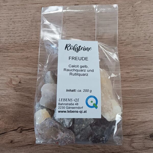 Rohsteinmischung Freude